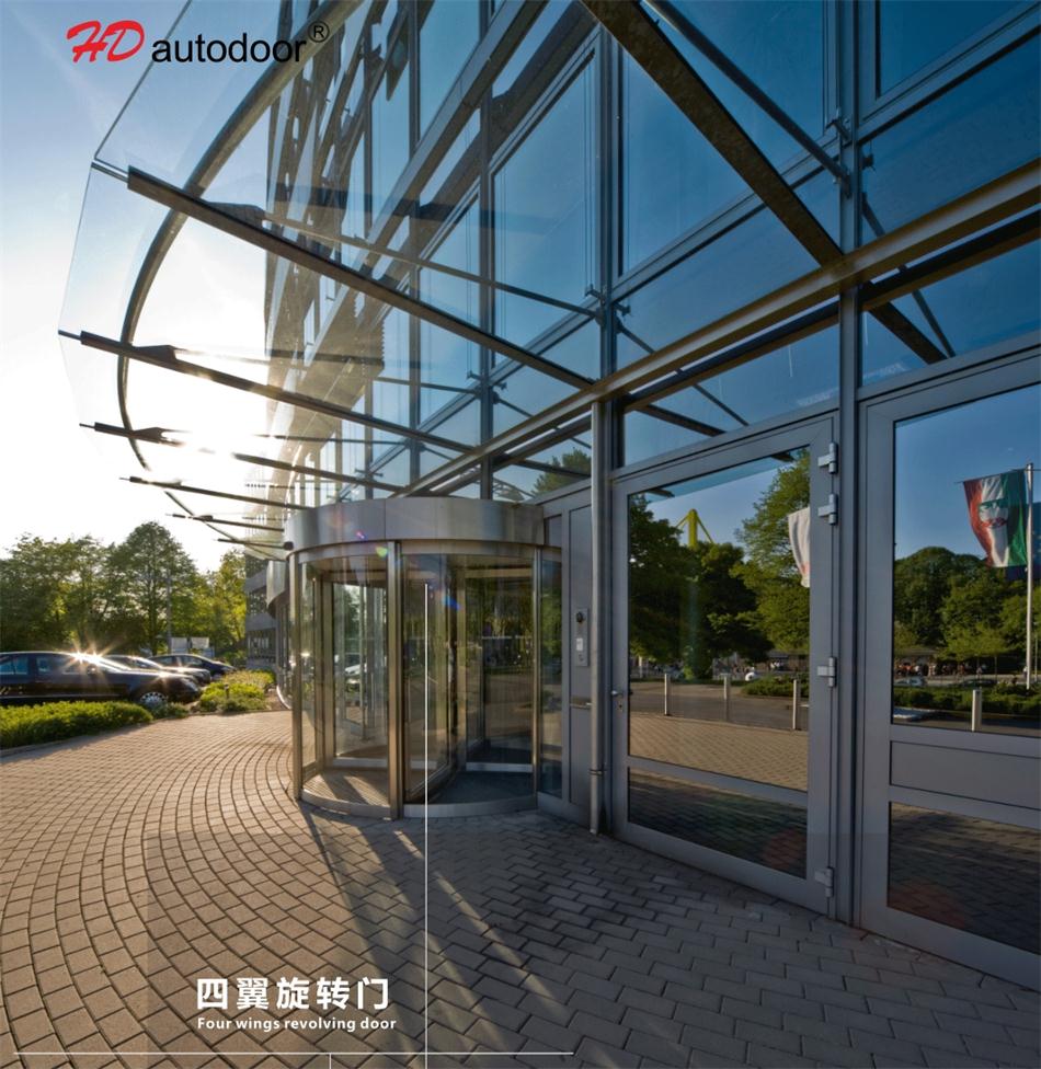 兩翼、三翼、四翼旋轉(zhuǎn)門(mén)：青島恒達(dá)自動(dòng)門(mén)(圖5)