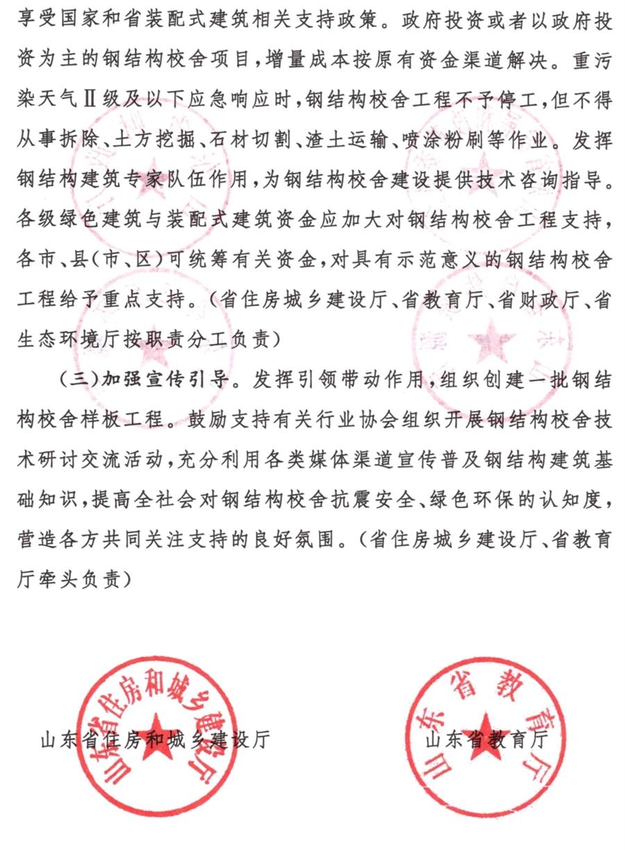 鋼結(jié)構(gòu)校舍建設(shè) 政策扶持知多少！(圖5)